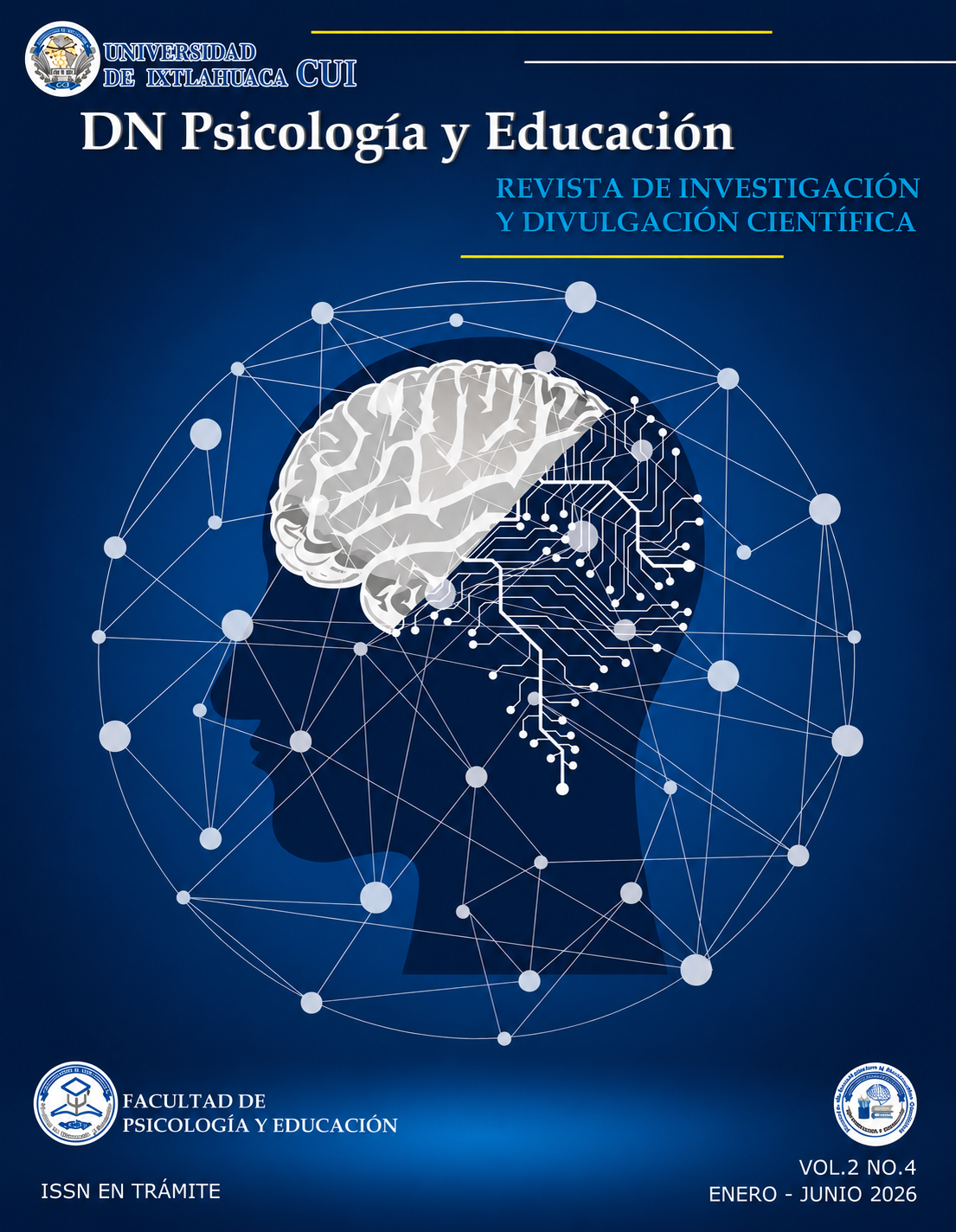 					Ver Vol. 2 Núm. 4 (2026): DN Psicología y Educación Revista de Investigación y Divulgación Científica
				