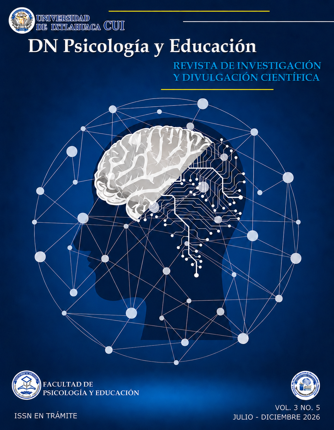 					Ver Vol. 3 Núm. 5 (2026): DN Psicología y Educación. Revista de Investigación y Divulgación Científica
				